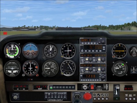 Pannello per Cessna 152