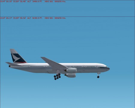 Boeing 777-300 Cathay Airline